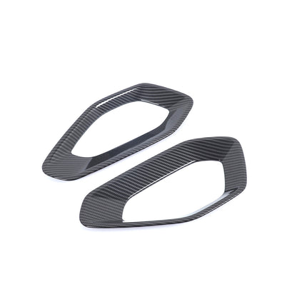 15pcs Carbon Fiber ABS Interior Cover Trim Kit Set For Nissan Frontier 2022-24 2