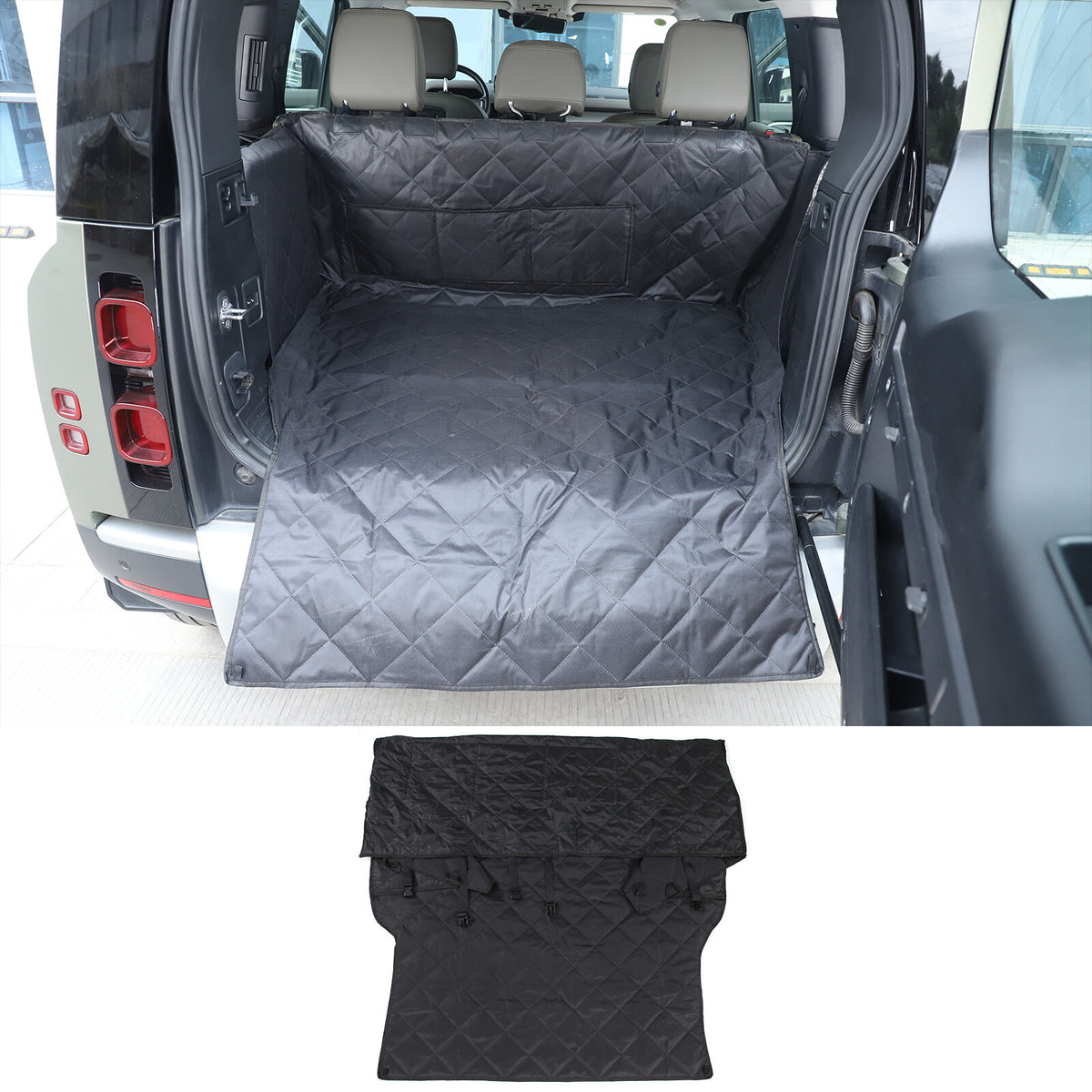 Pet Dog Seat Cover Car Back Seat Protector Hammock Mat For LR Defender 110 20-24 12