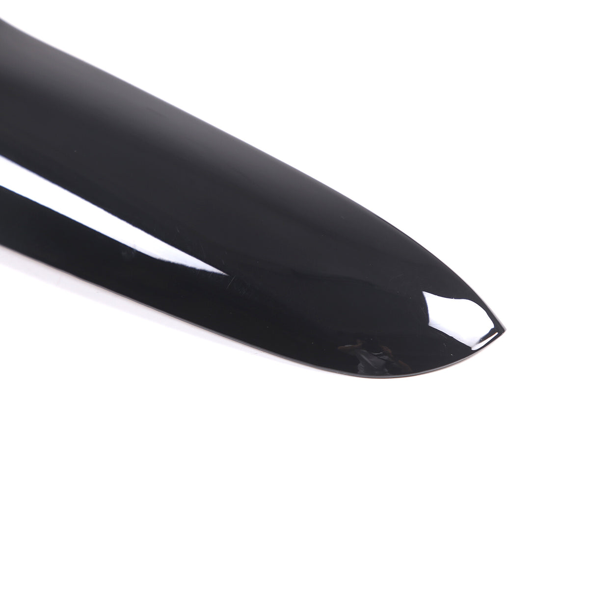 Glossy Black ABS Tailgate Trunk Handle Cover Trim For FIAT 500 2011-23 7
