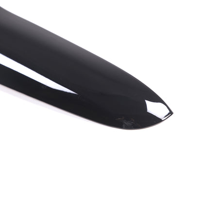 Glossy Black ABS Tailgate Trunk Handle Cover Trim For FIAT 500 2011-23 7