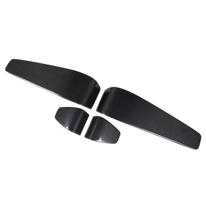 Real Carbon Fiber Seat Back Cover Trim For Porsche Panamera 972 2024+ 11