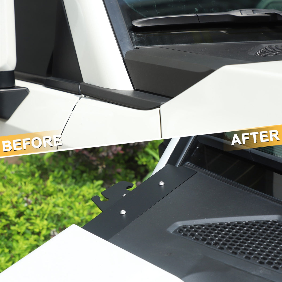 Replace A‑Pillar Lower Spotlight Antenna Bracket For Toyota Prado LC250 2024+ 6