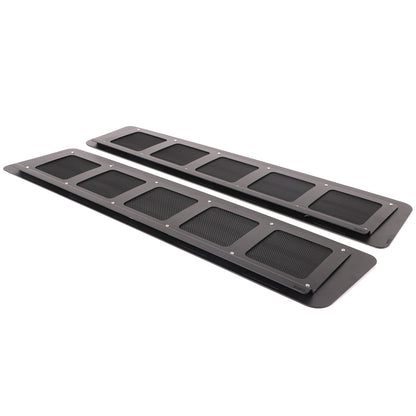 Rear Door Window Louver Air Vent Panel Trim Cover For Subaru Outback 2015-2024 7