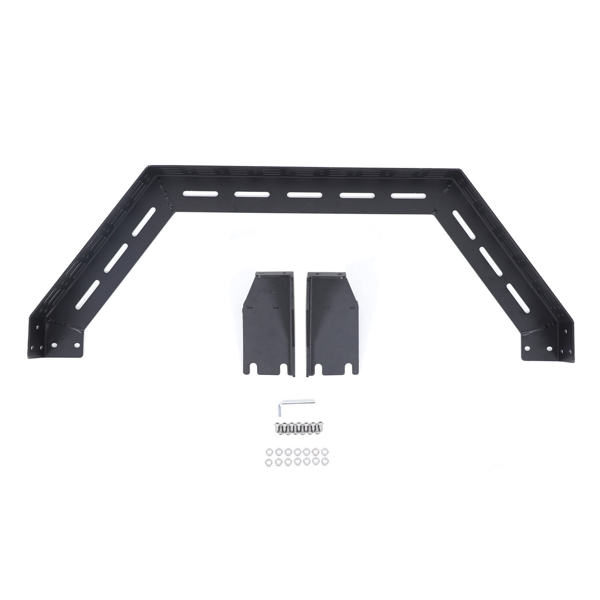 Black Bull Nudge Bar Bumper Guard A Bar For Land Rover Defender L316 2004-19 12