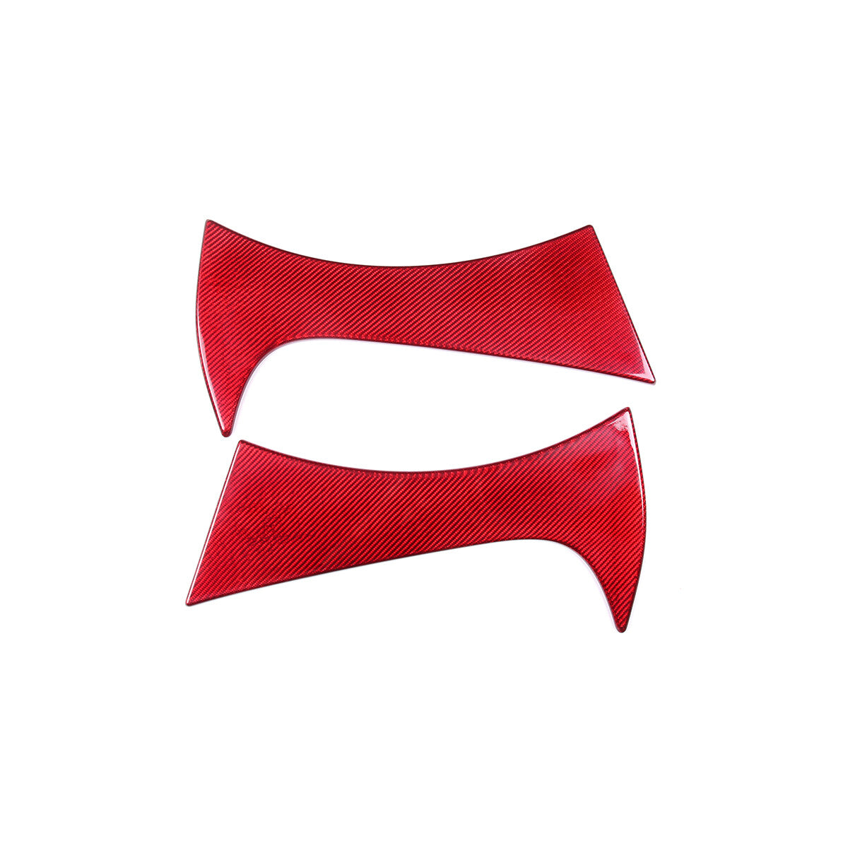Red Car Side Door Fender Vent Air Wing Cover Trim For Subaru BRZ 2022-2023 7