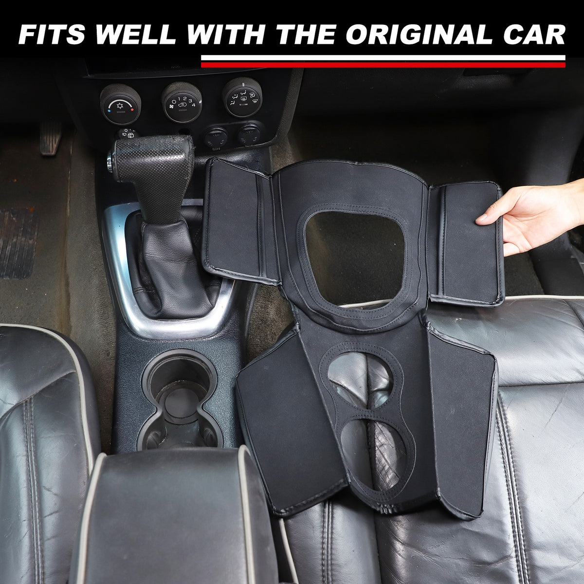 Suede Cloth Center Console Gear Shift Trim Cover For Hummer H3 2005-2009 US 15