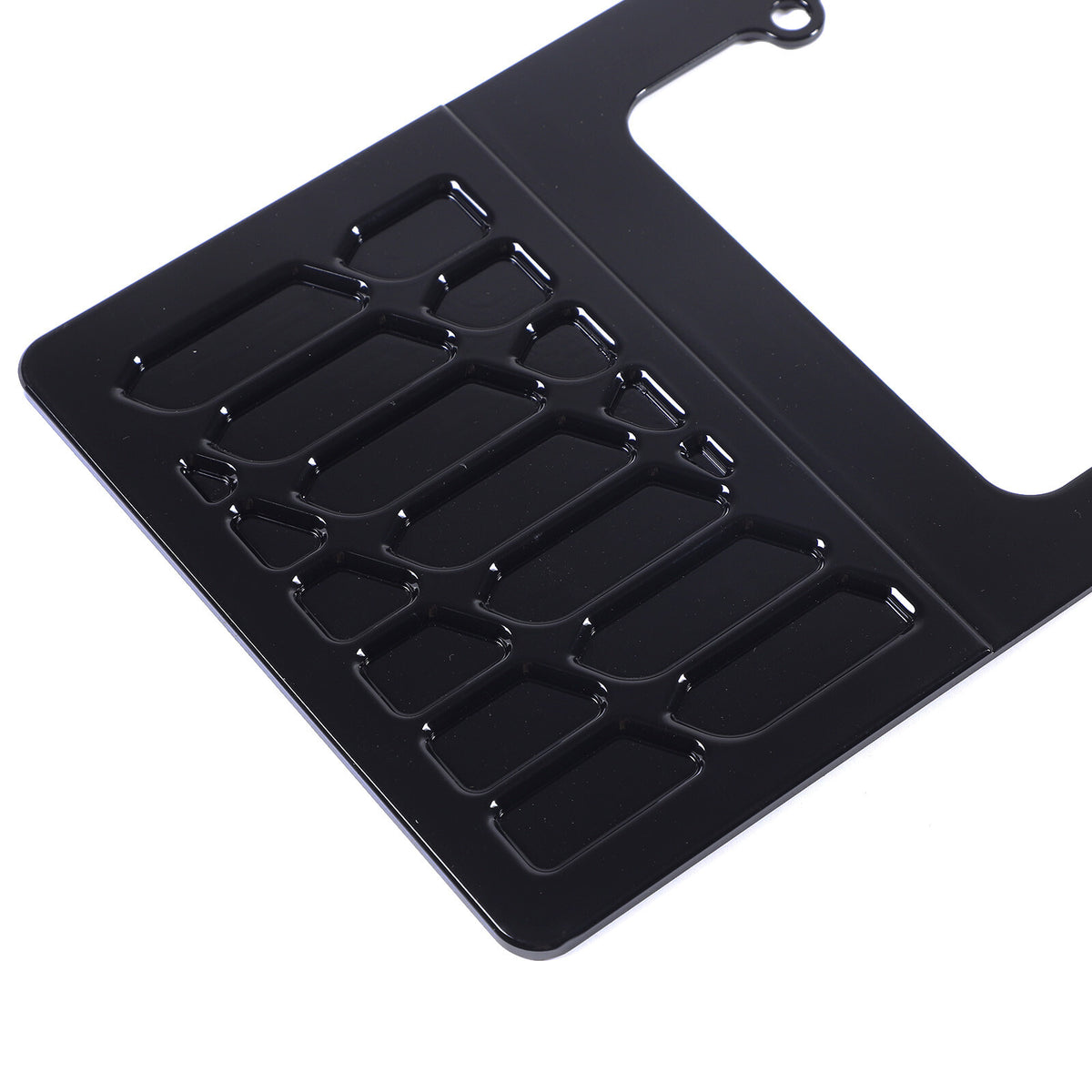 Black Aluminum alloy Rear License Plate Frame Trim For Corvette C6 2005-13 US 6