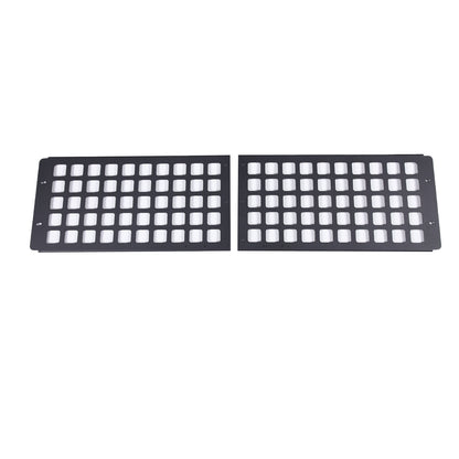 Black Alloy Steel Inner Roof MOLLE Panel Brackets For Toyota FJ Cruiser 07-21 US 8