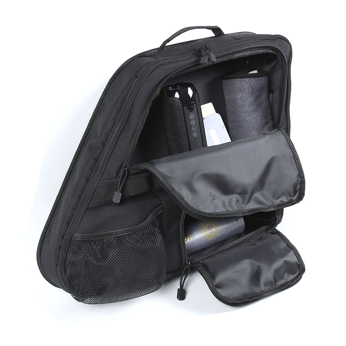 Car Trunk Left & Right Side Window Storage Bag For LR Range Rover Sport 2014-22 11