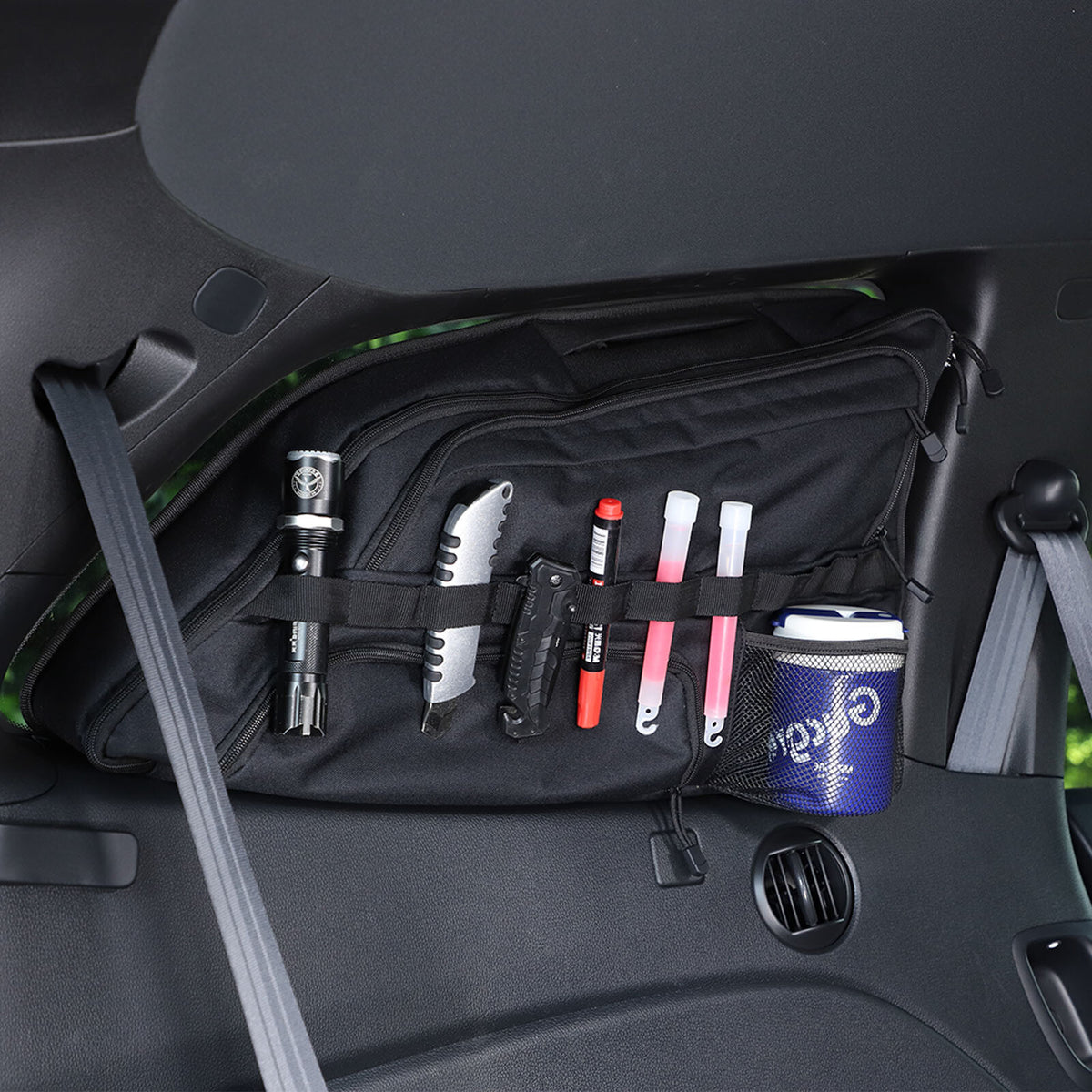 Car Trunk Left Side Window Storage Bag Tool Bag For Honda Pilot 2016-22 4