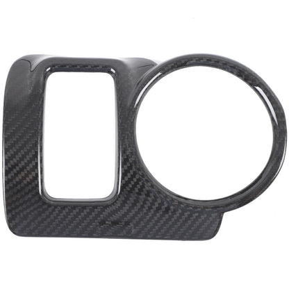 Real Carbon Fiber Center Console Cup Holder Trim For Nissan 370Z Z34 2009-2020 5