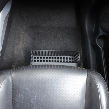 Aluminum Alloy Under Passenger Seat Storage Basket For Mitsubishi ASX 2011-2018 18