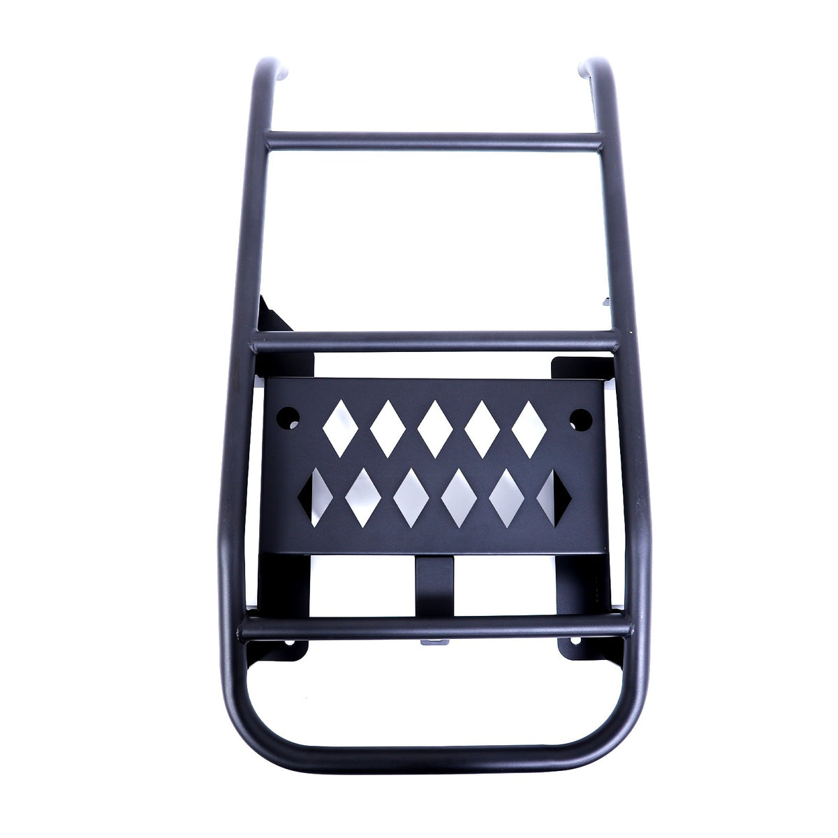 Black Carbon Steel Rear Trunk Middle Tail Ladder For Toyota FJ Cruiser 2007-2021 22