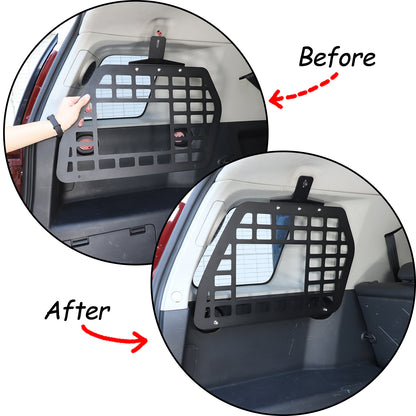 Left Modular Storage Molle Panel Shelf Rear Trunk For Toyota FJ Cruiser 07-21 US 13