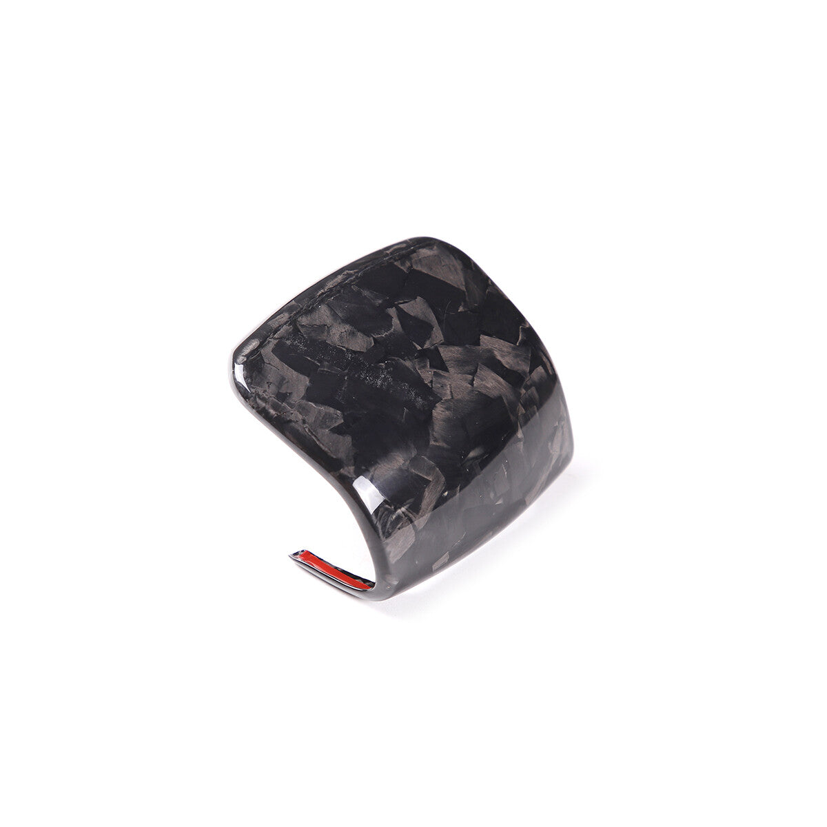 Forged Carbon Gear Shift Head Knob Trim Cover For LR Range Rover Velar 21-22 6