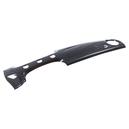Real Carbon Fiber Dashboard Panel Trim Cover For Fiat 500 312 2007-2015 18