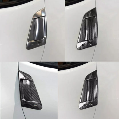 Real Carbon Fiber Exterior Door Handle Cover Trim For Nissan 370Z Z34 2009-20 US 3