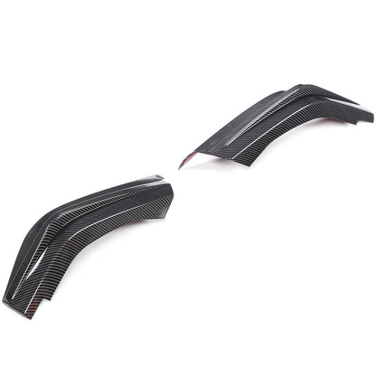 Carbon Fiber ABS Front Bumper Corner Molding Trim For Toyota RAV4 XA60 2026+ 10