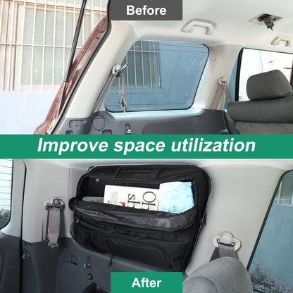 Car Trunk Left Side Window Storage Bag Tool Bag For Honda Pilot 2003-2008 US 18