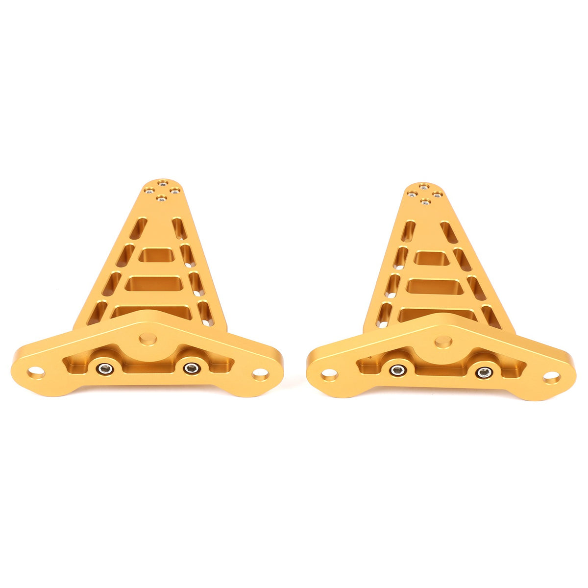 Yellow Aluminum Alloy Hydraulic Rod Base Replacement For Corvette C8 2020-2026 11