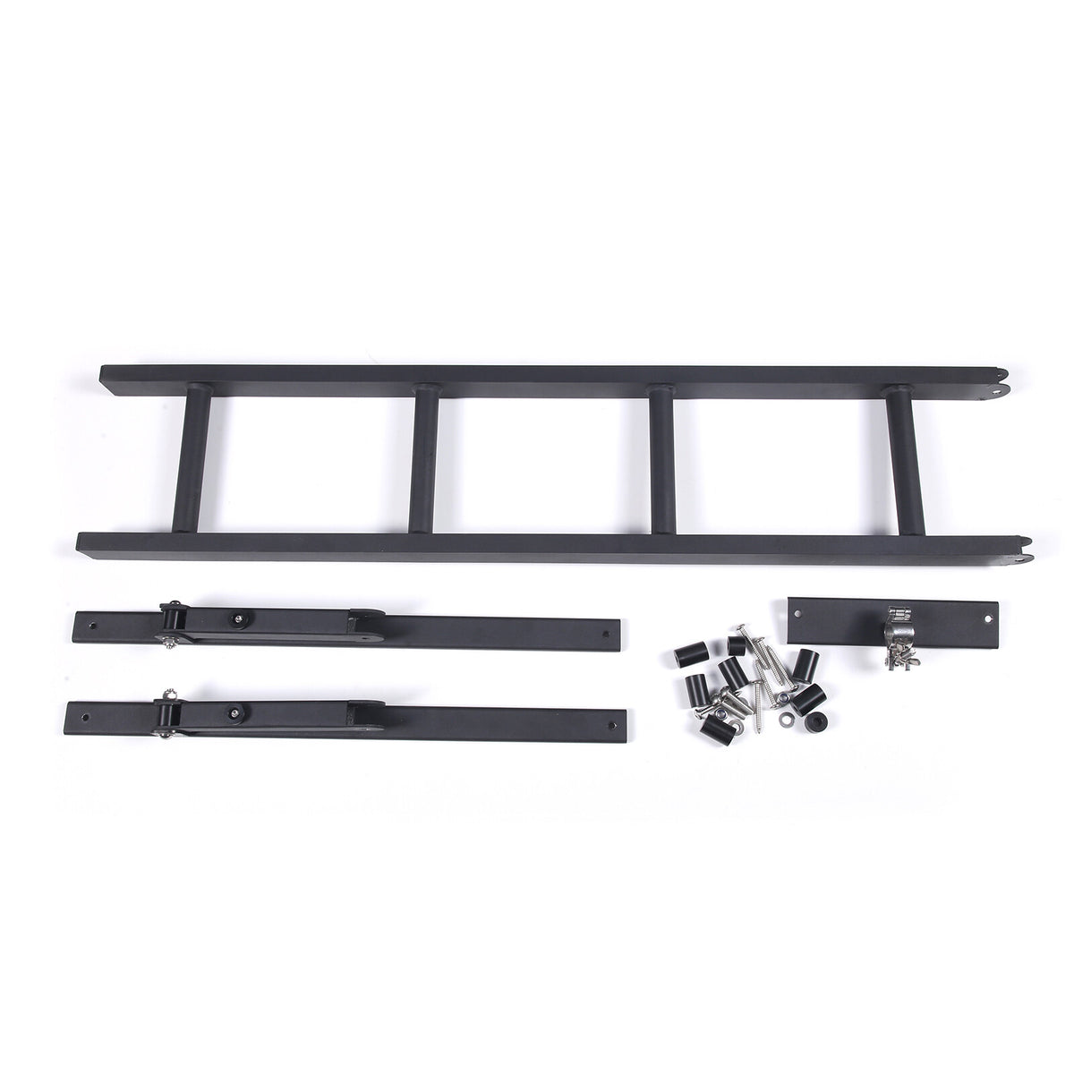Black Alloy Truck Step Stair Tailgate Foot Ladder for TOYOTA TUNDRA 2007-2021 US 15