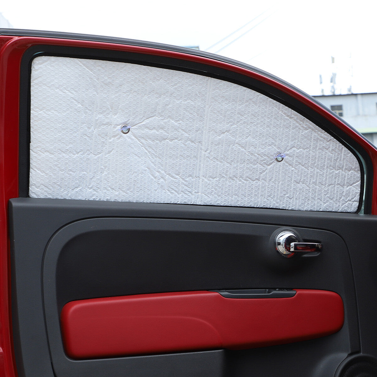 Full Side Window Sun Shield Privacy Sunshade 6pcs Cover For Fiat 500 2011-2022 10