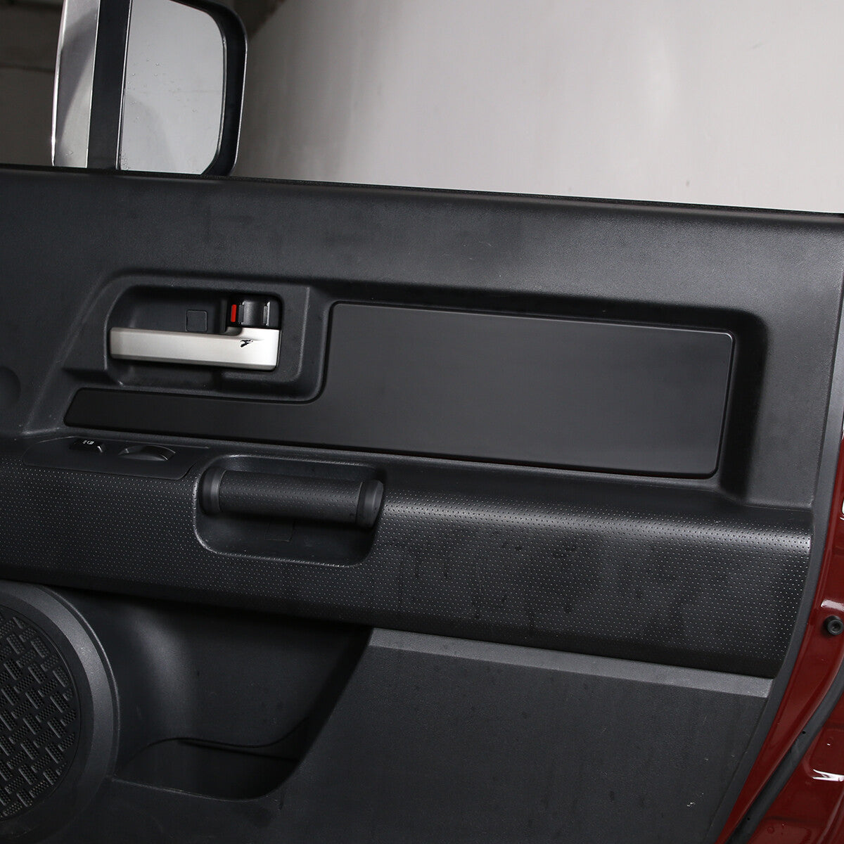 Matte Black Door panel strip cover trim For Toyota FJ Cruiser 2007-2021 5