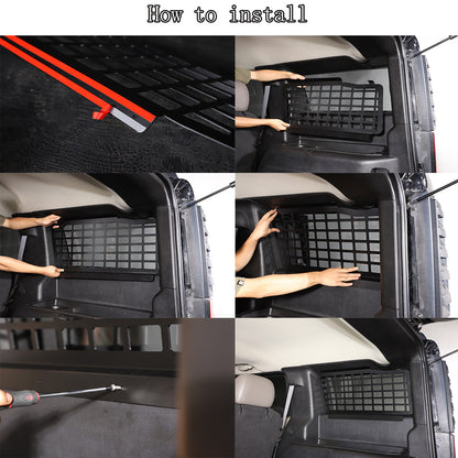 Car Trunk Shelf Storage Bracket Luggage Rack Accessories For Hummer H2 03-09 US 2