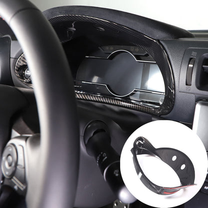 17Pcs ABS Carbon Fiber Interior Center Consol Trim Set For GR86 / BRZ 2022-2025 2