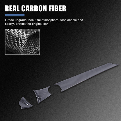 Real Carbon fiber Interior Dashboard Cover trim Strip for Alfa Romeo Tonali 22+ 4