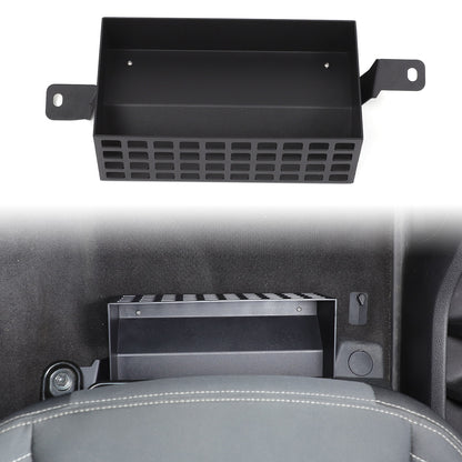 Aluminum Under Passenger Seat Storage Basket For Nissan Titan H61 2016-2023 10
