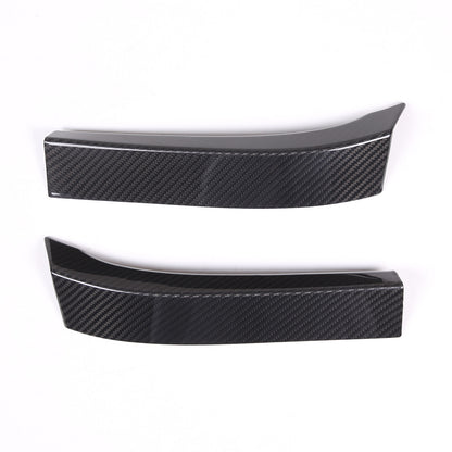 Real Carbon fiber Interior Door Panel trim Cover Frame For Corvette C8 2020-26 16