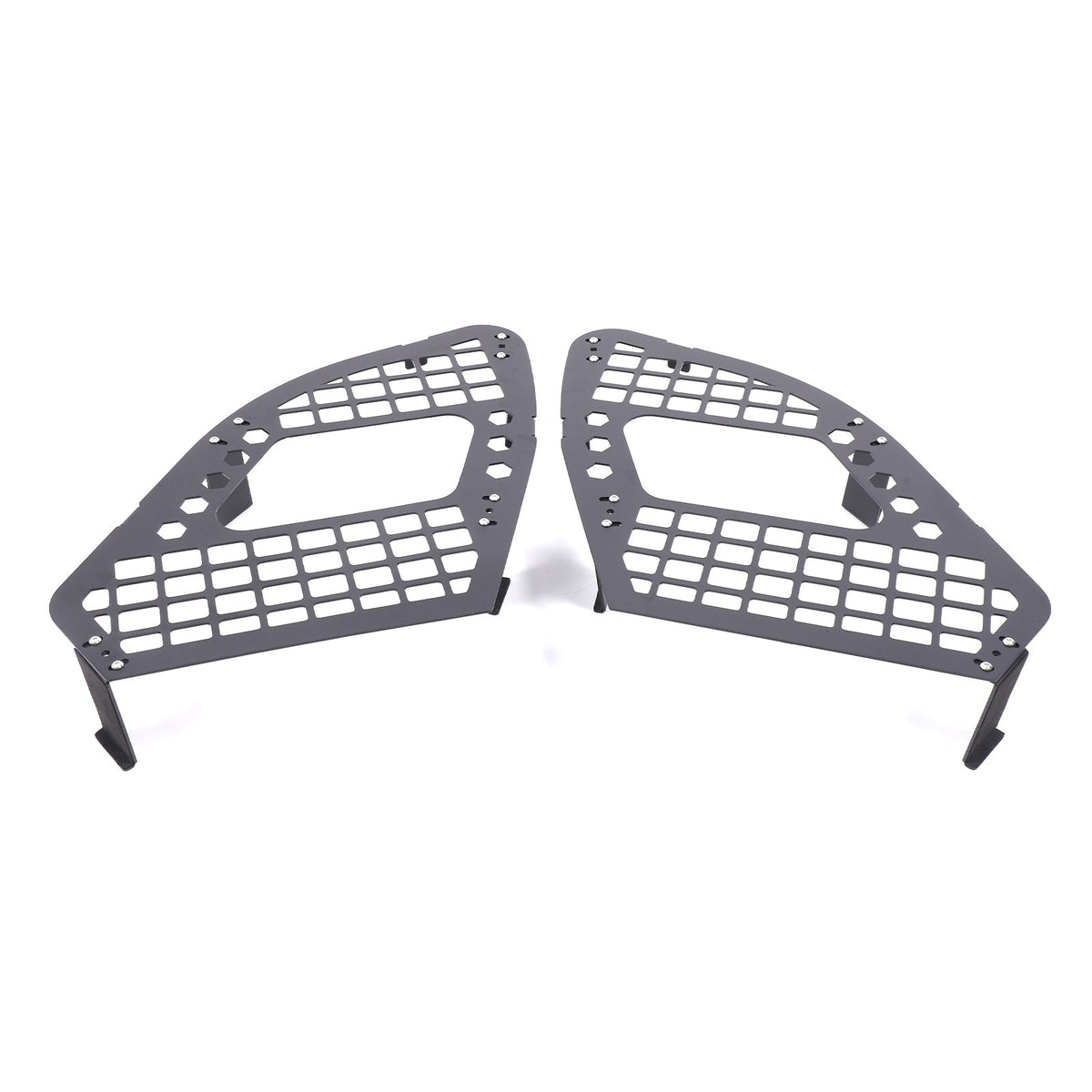 Aluminum Trunk Side Window Storage Hanger Bag Molle Panel For BMW X5 G05 2019-25 15