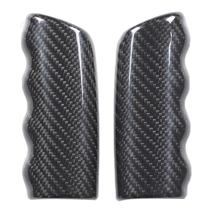 Real Carbon Fiber Emergency Brake Handle Cover Trim For Corvette C6 2005-2013 US 16