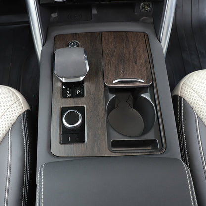 Oak Grain Center Gear Shift Cover Trim for Land Rover Discovery 5 2020-21 12