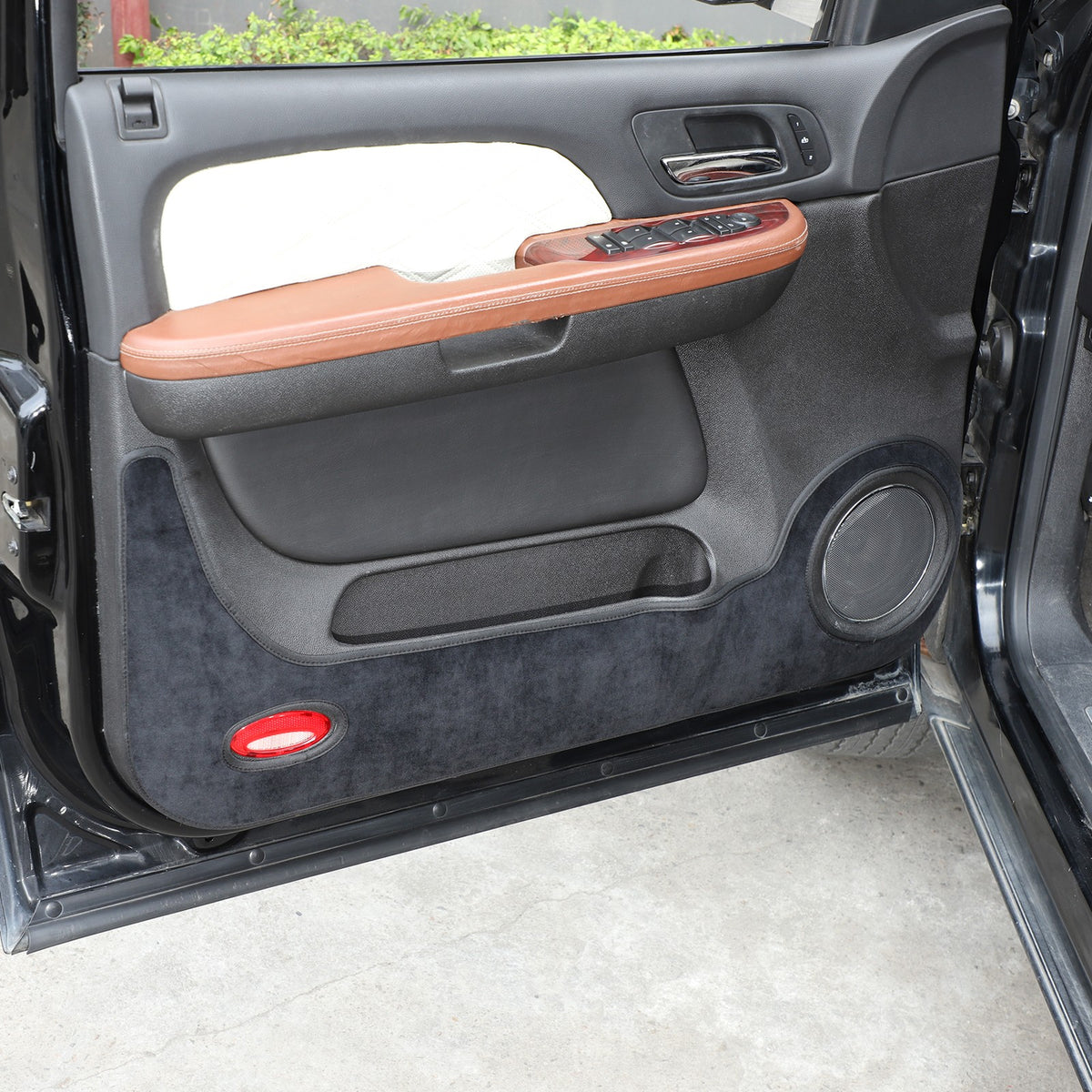 Door Side Anti-Kick Anti-Dirty Guard Cover Trim For Cadillac Escalade 2007-2014 14