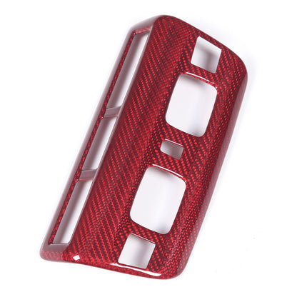 Red Real Carbon Fiber Full Interior Set Decor Trim Kit for Corvette C8 20-25 - Styles 6-10 23