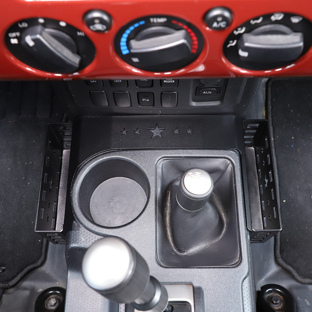 Rear Window Molle Panel Gear Side Storage Basket Set For Toyota FJ Cruiser 07-21 20