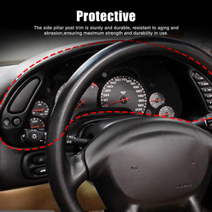 Real Carbon Fiber Instrument Panel Cover Trim Frame For Corvette C5 1998-2004 14