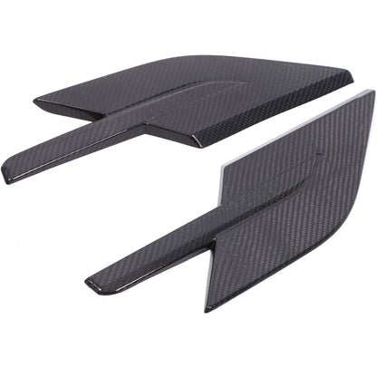 Real Carbon Fiber Hood Side Trim Cover Set for LR Range Rover Sport L461 2023+ 14