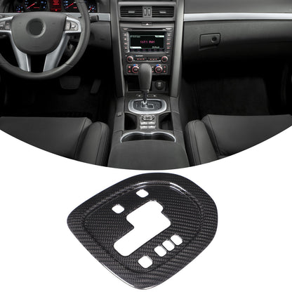 Real Carbon Fiber Gear Shift Panel Trim For Pontiac G8 AT 2008-2009 2