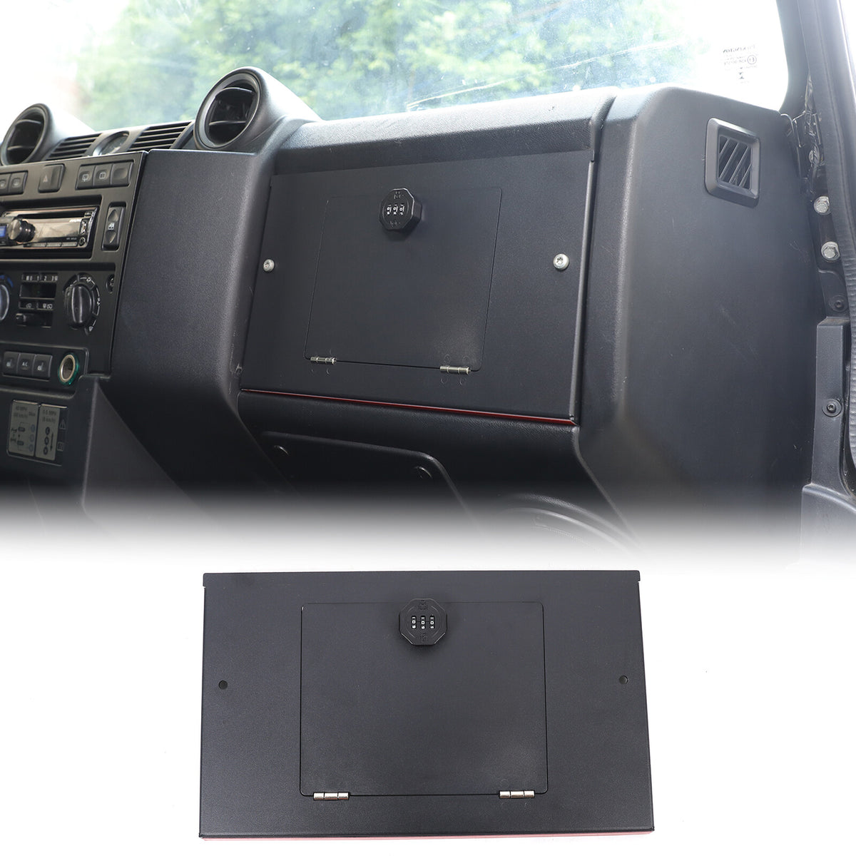 Passanger Side Vault Safe Box Cargo Storage Lock Box For LR Defender L316 04-18 8