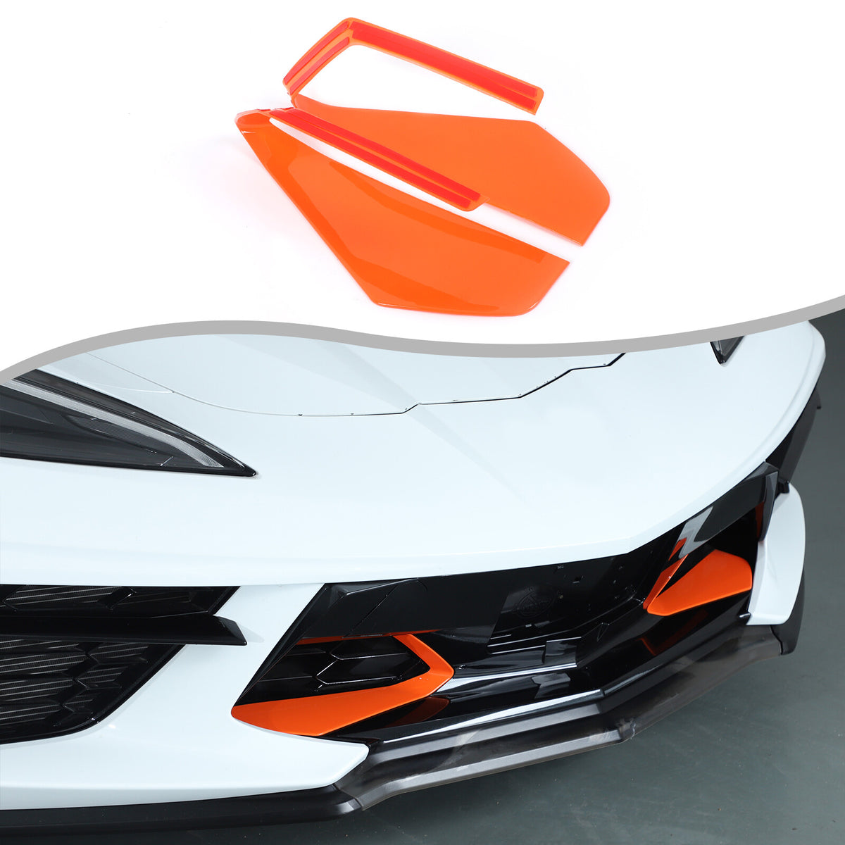 Oranger Interior Decor Trim Cover For C8 Corvette Stingray Z51 Z06 Z07 20-26 39