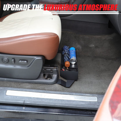 Alloy Passenger Seat Under-seat Storage Basket Tray For Cadillac Escalade 07-14 23