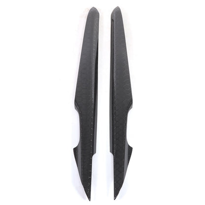 Real Honeycomb Carbon Fiber Interior Inner Door Panel Cover Trim for Corvette C8 4