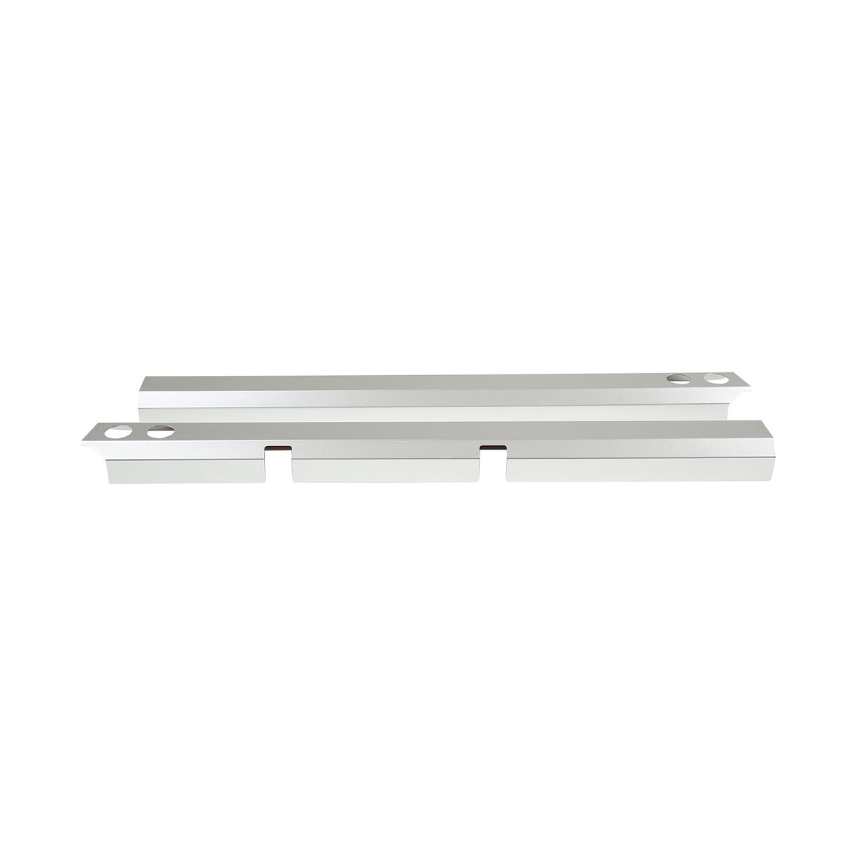 Aluminum Alloy Silver Engine Shroud Side Cover trim For Corvette C8 2020-2026 7