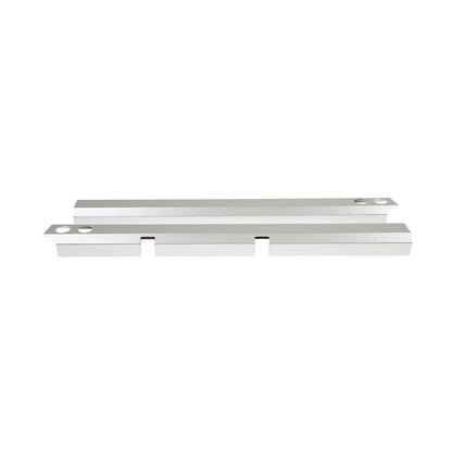 Aluminum Alloy Silver Engine Shroud Side Cover trim For Corvette C8 2020-2026 7
