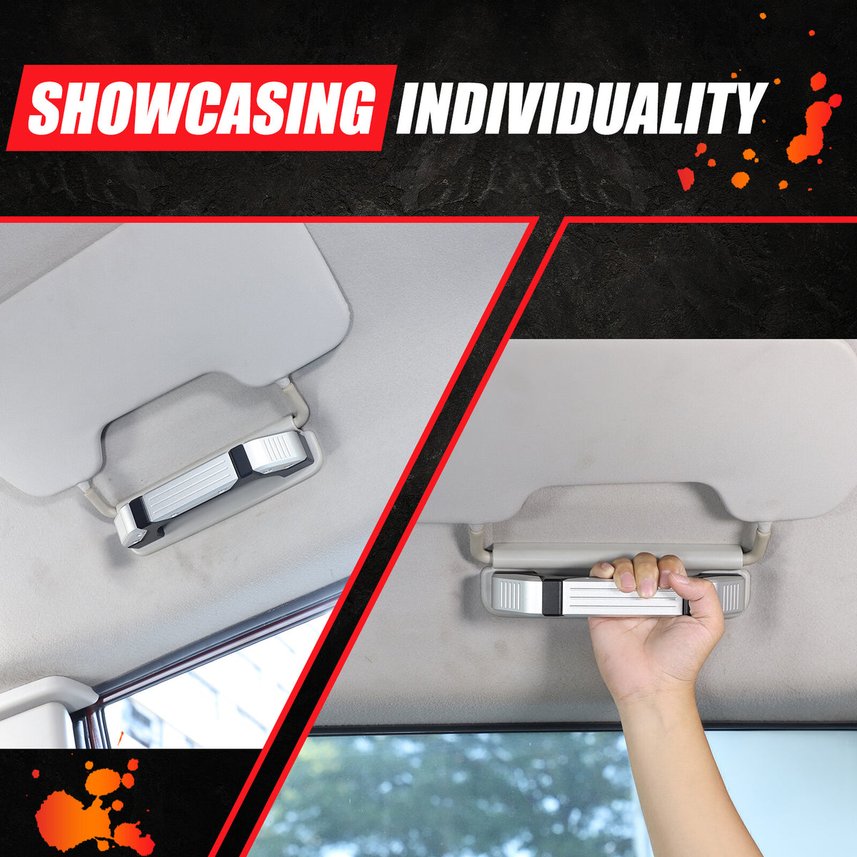 Replacement interior Roof Grab Handle Cover Trim For Toyota FJ Cruiser 07-21 US 19