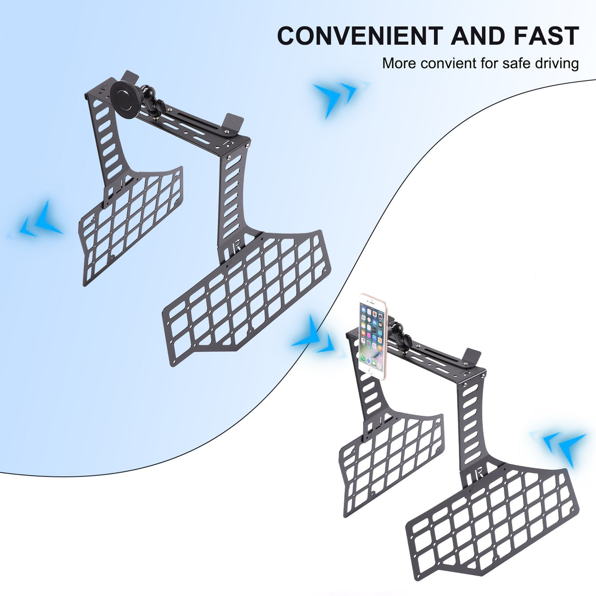 Magnetic Center Gear Shift Extension Platform Bracket For Ford Ranger T7 2015-22 8