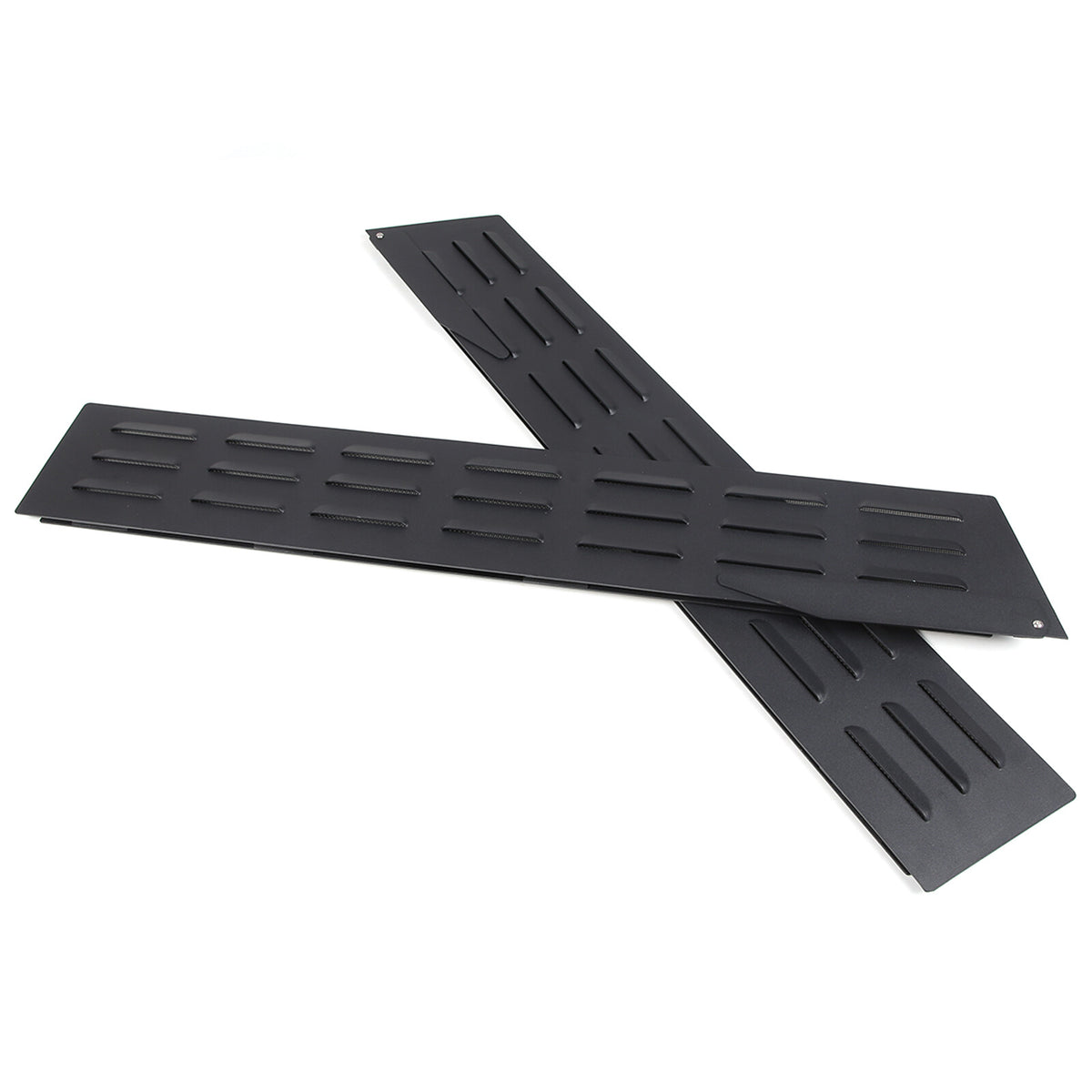 Black Aluminium Alloy Door Window Air Vents Screen For Toyota FJ Cruiser 2007-21 16